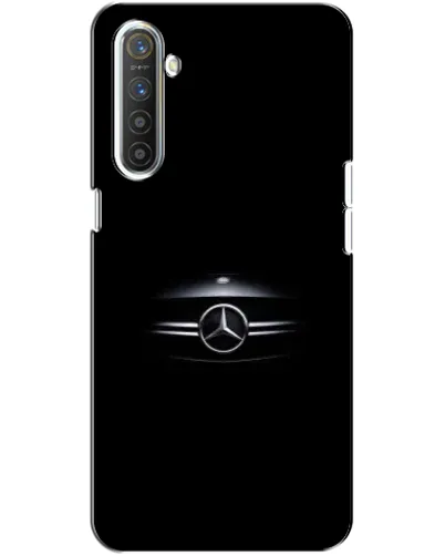 Чехол для Realme XT с картинкой «Mercedes — абстрактные линии»