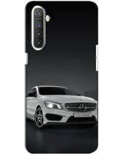 Чехол для Realme XT с картинкой «Mercedes AMG GT Silver»