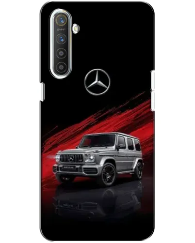Чехол для Realme XT с картинкой «Mercedes G-Class красный»