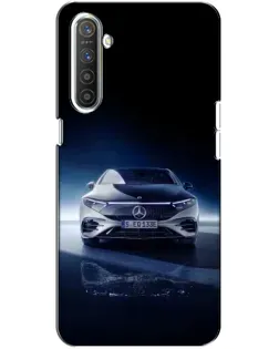 Чехол для Realme XT с картинкой «Ночной Mercedes EQ»