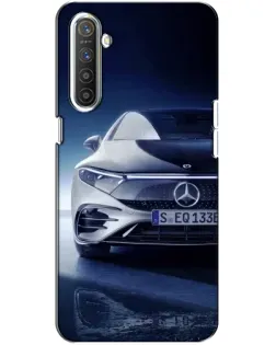 Чехол для Realme XT с картинкой «Mercedes EQ — будущее»