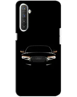 Чохол для Realme XT з картинкою «Audi — нічний контур»