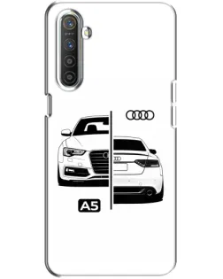 Чохол для Realme XT з картинкою «Audi — контрастний дизайн»