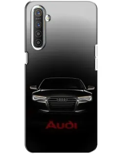 Чохол для Realme XT з картинкою «Audi — градієнтний контур»