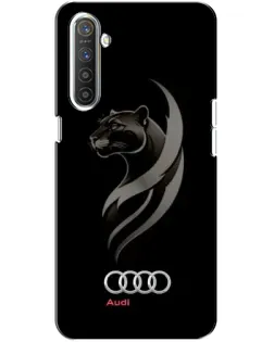 Чохол для Realme XT з картинкою «Графіка — пантера та Audi»