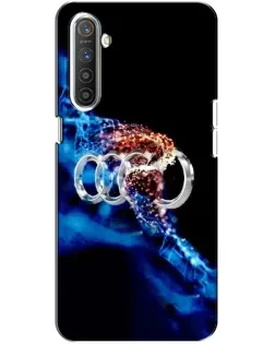 Чохол для Realme XT з картинкою «Енергія лого Audi»