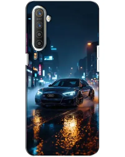 Чохол для Realme XT з картинкою «Нічне місто та Audi» Чохол для Realme XT з картинкою «Нічне місто та Audi»