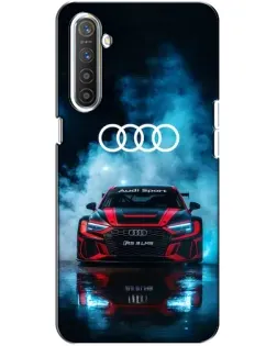 Чохол для Realme XT з картинкою «Audi Sport — неон»