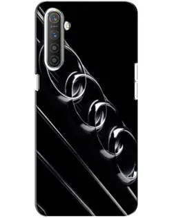 Чохол для Realme XT з картинкою «Audi — абстрактні кільця»