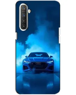 Чохол для Realme XT з картинкою «Audi — блакитна енергія»