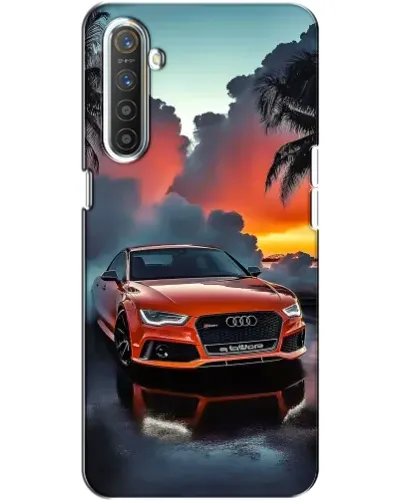 Чохол для Realme XT з картинкою «Audi — захід сонця» Чохол для Realme XT з картинкою «Audi — захід сонця»