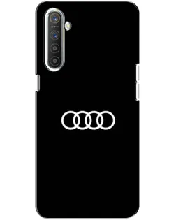 Чохол для Realme XT з картинкою «Audi White Logo»