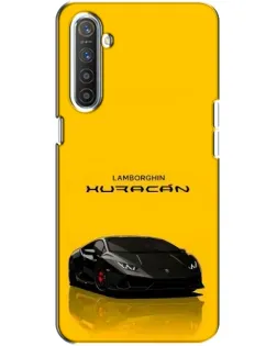 Чехол для Realme XT с картинкой «Lamborghini Huracan черный»