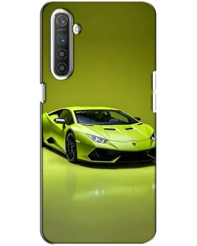 Чехол для Realme XT с картинкой «Салатовый Lamborghini Huracan» Чехол для Realme XT с картинкой «Салатовый Lamborghini Huracan»