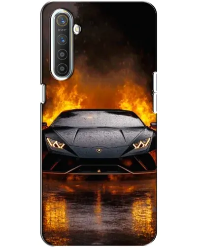 Чехол для Realme XT с картинкой «Lamborghini в огне» Чехол для Realme XT с картинкой «Lamborghini в огне»