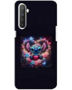 Чохол для Realme XT з картинкою «Stitch у квітах» Чохол для Realme XT з картинкою «Stitch у квітах»
