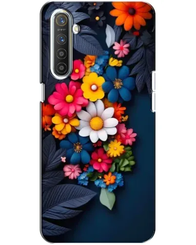 Чехол для Realme XT с картинкой «Цветочная феерия» Чехол для Realme XT с картинкой «Цветочная феерия»