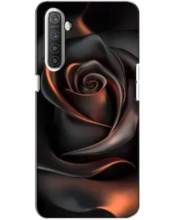Чехол для Realme XT с картинкой «Шелковая черная роза» Чехол для Realme XT с картинкой «Шелковая черная роза»