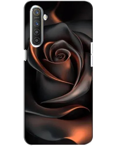 Чехол для Realme XT с картинкой «Шелковая черная роза» Чехол для Realme XT с картинкой «Шелковая черная роза»