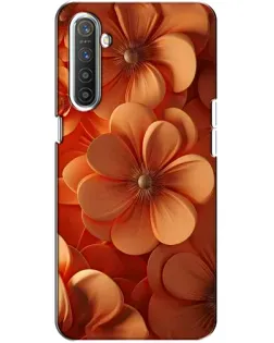 Чехол для Realme XT с картинкой «Оранжевый макро цветок» Чехол для Realme XT с картинкой «Оранжевый макро цветок»