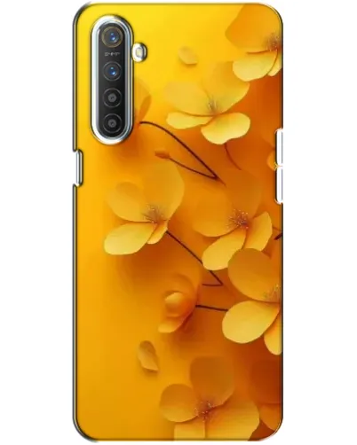 Чехол для Realme XT с картинкой «Золотые лепестки» Чехол для Realme XT с картинкой «Золотые лепестки»