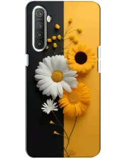 Чехол для Realme XT с картинкой «Подсолнух и ромашка» Чехол для Realme XT с картинкой «Подсолнух и ромашка»
