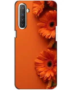 Чехол для Realme XT с картинкой «Оранжевые герберы» Чехол для Realme XT с картинкой «Оранжевые герберы»