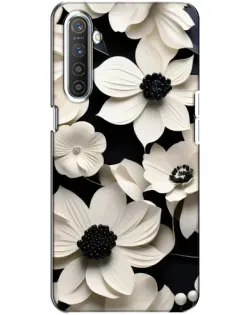 Чехол для Realme XT с картинкой «Объемные белые цветы» Чехол для Realme XT с картинкой «Объемные белые цветы»