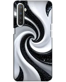 Чехол для Realme XT с картинкой «Черно-белая спираль» Чехол для Realme XT с картинкой «Черно-белая спираль»