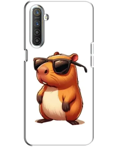 Чехол для Realme XT с картинкой «Капибара в очках» Чехол для Realme XT с картинкой «Капибара в очках»