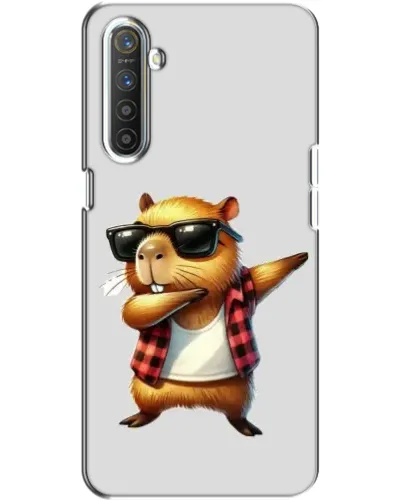 Чехол для Realme XT с картинкой «Капибара рэпер даб» Чехол для Realme XT с картинкой «Капибара рэпер даб»
