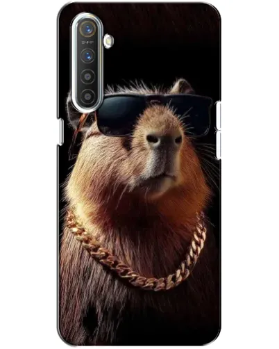 Чехол для Realme XT с картинкой «Капибара золотая цепь» Чехол для Realme XT с картинкой «Капибара золотая цепь»