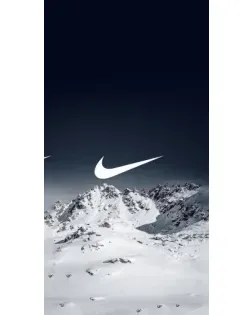 Чехол для RealMe с картинкой «Nike — зимние горы» Чехол для RealMe с картинкой «Nike — зимние горы»