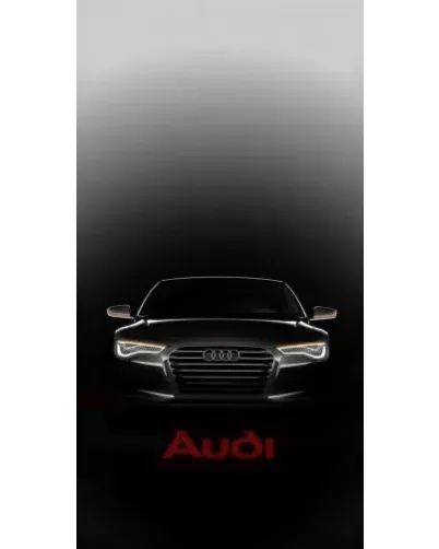 Чехол для RealMe с картинкой «Audi — градиентный контур» Чехол для RealMe с картинкой «Audi — градиентный контур»