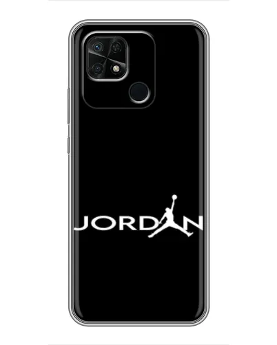 Чохол для Xiaomi Redmi 10C з картинкою «Jordan White Logo» Чохол для Xiaomi Redmi 10C з картинкою «Jordan White Logo»