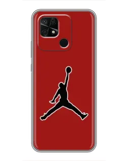 Чохол для Xiaomi Redmi 10C з картинкою «Jordan Red Back» Чохол для Xiaomi Redmi 10C з картинкою «Jordan Red Back»