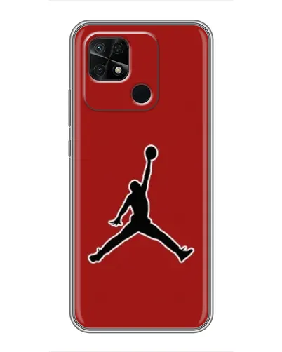 Чохол для Xiaomi Redmi 10C з картинкою «Jordan Red Back» Чохол для Xiaomi Redmi 10C з картинкою «Jordan Red Back»