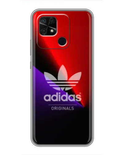 Чехол для Xiaomi Redmi 10C с картинкой «Adidas Red Neon» Чехол для Xiaomi Redmi 10C с картинкой «Adidas Red Neon»