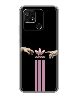 Чехол для Xiaomi Redmi 10C с картинкой «Adidas Hands»