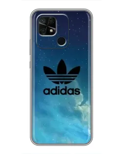 Чехол для Xiaomi Redmi 10C с картинкой «Adidas Stone Logo»