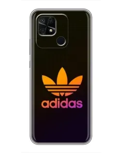 Чехол для Xiaomi Redmi 10C с картинкой «Градиент Adidas»