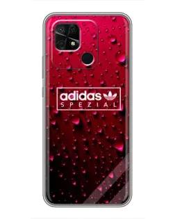 Чехол для Xiaomi Redmi 10C с картинкой «Adidas Gold Marble»