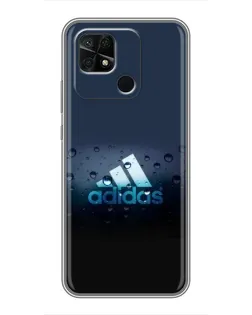 Чехол для Xiaomi Redmi 10C с картинкой «Adidas Water Drops»
