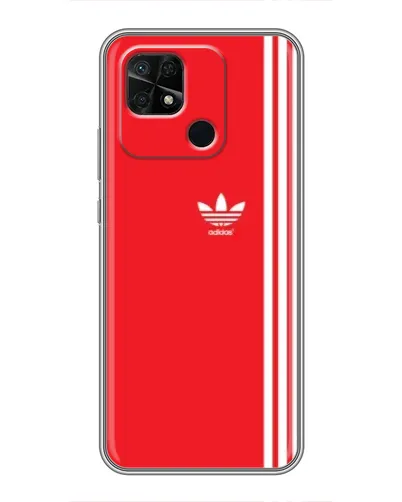 Чехол для Xiaomi Redmi 10C с картинкой «Красный минимализм Adidas» Чехол для Xiaomi Redmi 10C с картинкой «Красный минимализм Adidas»
