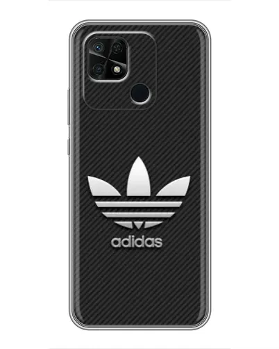 Чехол для Xiaomi Redmi 10C с картинкой «Adidas Карбоновая текстура» Чехол для Xiaomi Redmi 10C с картинкой «Adidas Карбоновая текстура»