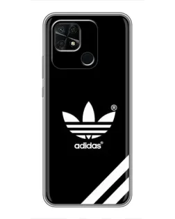 Чехол для Xiaomi Redmi 10C с картинкой «Adidas с диагональными полосами»