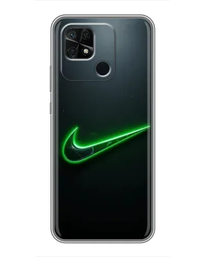 Чохол для Xiaomi Redmi 10C з картинкою «Неоновий контур Nike» Чохол для Xiaomi Redmi 10C з картинкою «Неоновий контур Nike»