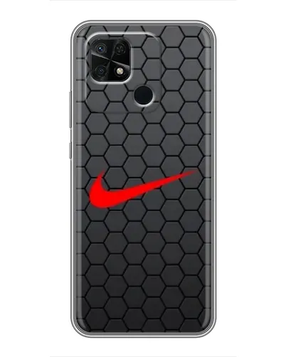 Чохол для Xiaomi Redmi 10C з картинкою «Nike — карбонова сітка» Чохол для Xiaomi Redmi 10C з картинкою «Nike — карбонова сітка»