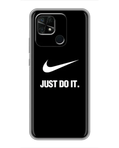 Чохол для Xiaomi Redmi 10C з картинкою «Класичний принт Nike» Чохол для Xiaomi Redmi 10C з картинкою «Класичний принт Nike»