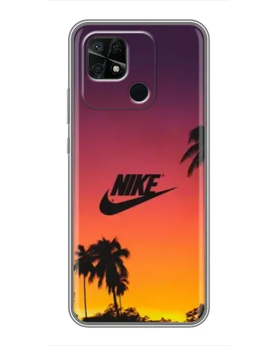 Чохол для Xiaomi Redmi 10C з картинкою «Nike на заході сонця» Чохол для Xiaomi Redmi 10C з картинкою «Nike на заході сонця»